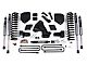 Zone Offroad 4.50-Inch Suspension Lift Kit with FOX Shocks (20-22 4WD 6.2L, 7.3L F-350 Super Duty)