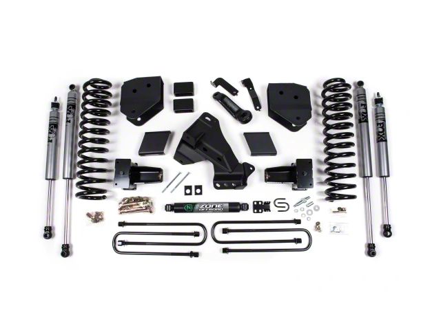 Zone Offroad 4.50-Inch Suspension Lift Kit (20-22 4WD 6.7L Powerstroke F-350 Super Duty)