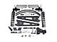 Zone Offroad 6-Inch Radius Arm Suspension Lift Kit with Dual Steering Stabilizer and FOX Shocks (17-19 4WD 6.7L Powerstroke F-350 Super Duty w/ Factory 3-Leaf Rear Main Spring Pack)