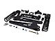 Zone Offroad 4-Inch Radius Arm Suspension Lift Kit with Nitro Shocks (19-24 4WD 6.4L RAM 2500 w/o Air Ride, Excluding Power Wagon)