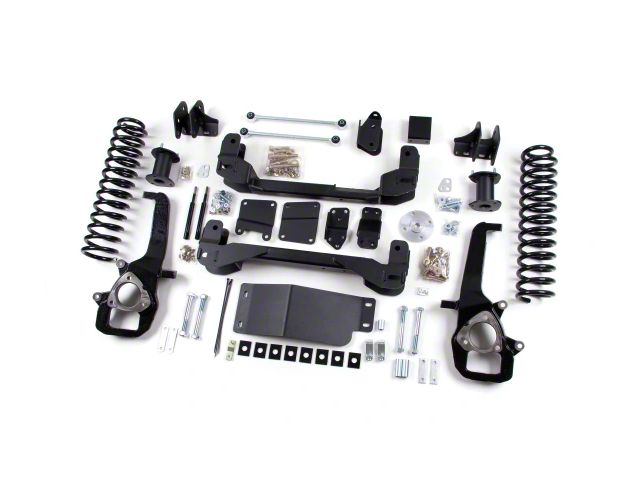 Zone Offroad 6-Inch Coil Spring Suspension Lift Kit with Nitro Shocks (12-13 RAM 2500 Power Wagon)