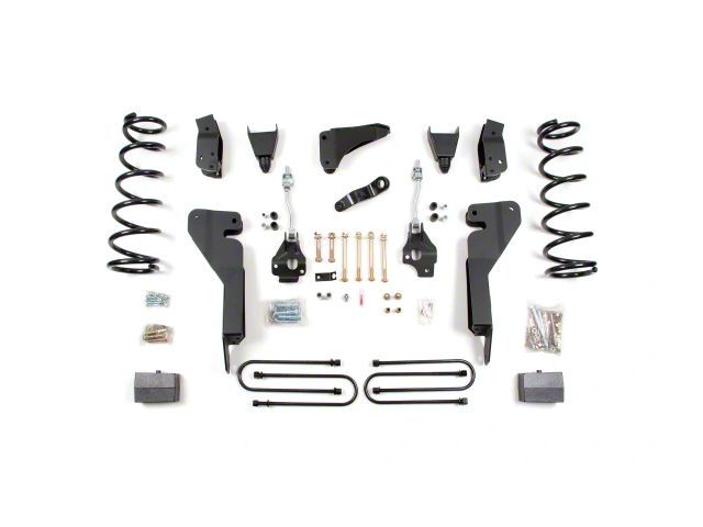 Zone Offroad 6-Inch Coil Spring Suspension Lift Kit (2008 RAM 2500 Power Wagon)