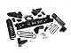 Zone Offroad 4-Inch Front / 2-Inch Rear Standard Suspension Lift Kit with Fox Shocks (19-24 4WD 6.4L RAM 3500 w/ Factory Overload Springs & w/o Air Ride)