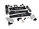 Zone Offroad 4-Inch Front Radius Arm / 2-Inch Rear Block Suspension Lift Kit with Fox Shocks (19-24 4WD 6.4L RAM 3500 w/ Factory Overload Springs)