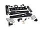 Zone Offroad 4.50-Inch Front / 2-Inch Rear Radius Arm Suspension Lift Kit with Nitro Shocks (19-24 4WD 6.7L RAM 3500 SRW w/ 6-Bolt Transfer Case & w/o Air Ride & Factory Overload Springs, Excluding Mega Cab w/ AISIN Transmission)