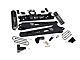 Zone Offroad 4.50-Inch Front / 2-Inch Rear Radius Arm Suspension Lift Kit with Nitro Shocks (19-24 4WD 6.7L RAM 3500 SRW w/ 8-Bolt Transfer Case & w/o Air Ride & Factory Overload Springs, Excluding Mega Cab w/ AISIN Transmission)
