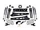 Zone Offroad 4.50-Inch Front / 2-Inch Rear Radius Arm Suspension Lift Kit with FOX Shocks (19-24 4WD 6.7L RAM 3500 SRW w/ 6-Bolt Transfer Case & w/o Air Ride & Factory Overload Springs, Excluding Mega Cab w/ AISIN Transmission)