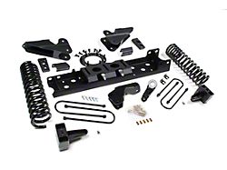 Zone Offroad 4.50-Inch Front / 2-Inch Rear Standard Suspension Lift Kit with FOX Shocks (19-24 4WD 6.7L RAM 3500 SRW w/ 6-Bolt Transfer Case & w/o Air Ride & Factory Overload Springs)