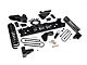 Zone Offroad 4.50-Inch Front / 2-Inch Rear Standard Suspension Lift Kit with FOX Shocks (19-24 4WD 6.7L RAM 3500 SRW w/ 8-Bolt Transfer Case, Factory Overload Springs & w/o Air Ride)