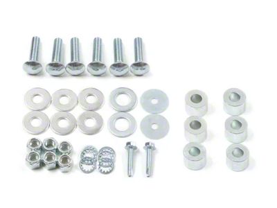 Zone Offroad Front Bumper Spacer Kit (03-12 RAM 3500)