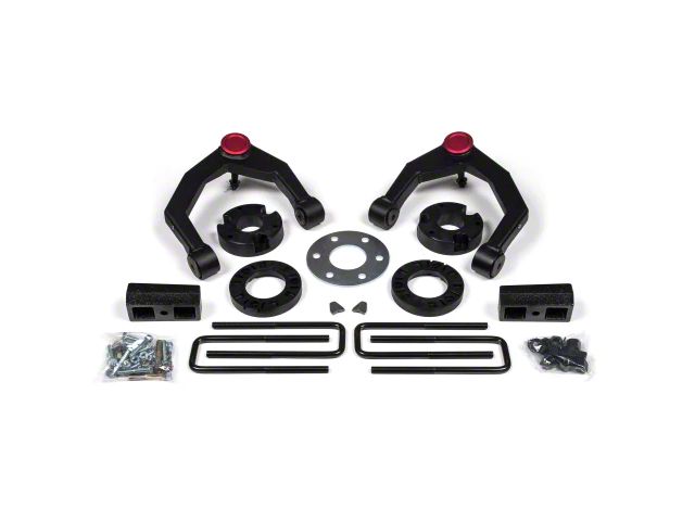 Zone Offroad 3.50-Inch Adventure Series Upper Control Arm Suspension Lift Kit (19-24 4WD Sierra 1500, Excluding AT4 & Denali)