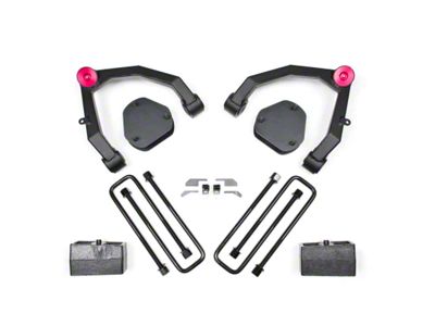 Zone Offroad 3.50-Inch Adventure Series Upper Control Arm Suspension Lift Kit (07-13 2WD Sierra 1500)