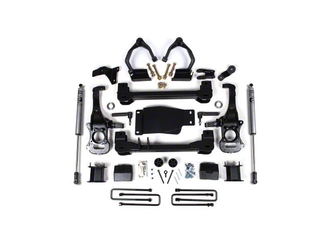 Zone Offroad 4-Inch Suspension Lift Kit (19-24 Sierra 1500 AT4)