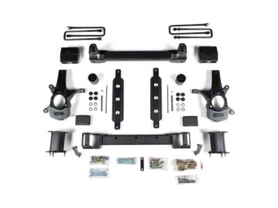 Zone Offroad 4.50-Inch Suspension Lift Kit (14-18 2WD Sierra 1500, Excluding Denali)