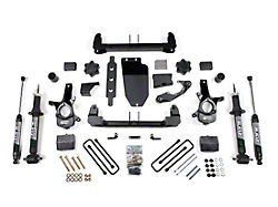 Zone Offroad 6.50-Inch Strut Suspension Lift Kit (14-18 4WD Sierra 1500 w/ Stock Cast Aluminum or Stamped Steel Control Arms, Excluding Denali)