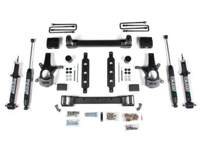 Zone Offroad 6.50-Inch Suspension Lift Kit (14-18 2WD Sierra 1500, Excluding Denali)