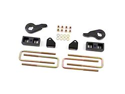 Zone Offroad 2-Inch Torsion Key Supension Lift Kit; RPO Code FK/FF (07-10 4WD Sierra 2500 HD)