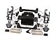 Zone Offroad 5-Inch Torsion Bar Drop Suspension Lift Kit with FOX Shocks (11-19 Sierra 2500 HD w/ Factory Overload Springs)