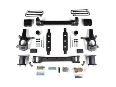 Zone Offroad 6.50-Inch Suspension Lift Kit with FOX Shocks (14-18 2WD Silverado 1500 w/ Stock Cast Steel Control Arms)