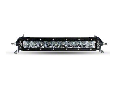 ZRoadz 10-Inch Single Row Slim Line Straight LED Light Bar; Flood/Spot Combo Beam (Universal; Some Adaptation May Be Required)