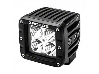 ZRoadz 3-Inch LED Cube Light; Spot Beam (Universal; Some Adaptation May Be Required)