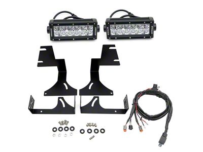 ZRoadz Two 6-Inch LED Light Bars with Rear Bumper Mounting Brackets (15-22 Canyon)