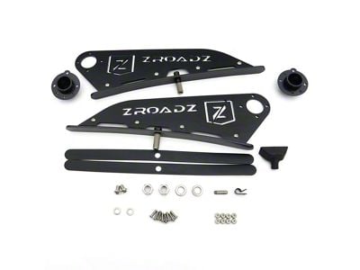 ZRoadz 40-Inch Curved LED Light Bar Front Roof Mounting Brackets (15-22 Colorado)