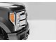 ZRoadz Two 10-Inch LED Light Bars with Behind Upper Grille Lower Mounting Brackets (17-19 F-350 Super Duty Platinum)