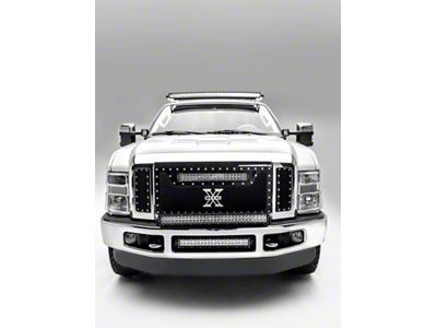 ZRoadz Two 3-Inch LED Pod Lights with Hood Hinge Mounting Brackets (11-16 F-350 Super Duty)