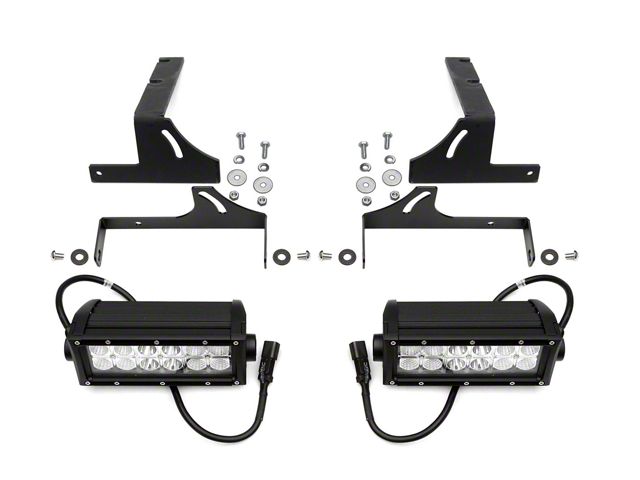 ZRoadz 6-Inch LED Light Bar Rear Bumper Mounting Brackets (10-18 RAM 3500)