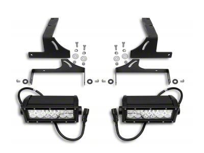 ZRoadz Two 6-Inch LED Light Bars with Rear Bumper Mounting Brackets (07-13 Silverado 1500)