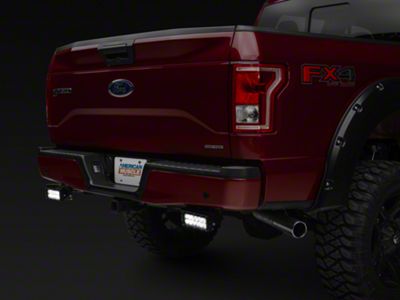 ZRoadz Two 6-Inch LED Light Bars with Rear Bumper Mounting Brackets (15-20 F-150, Excluding Raptor)