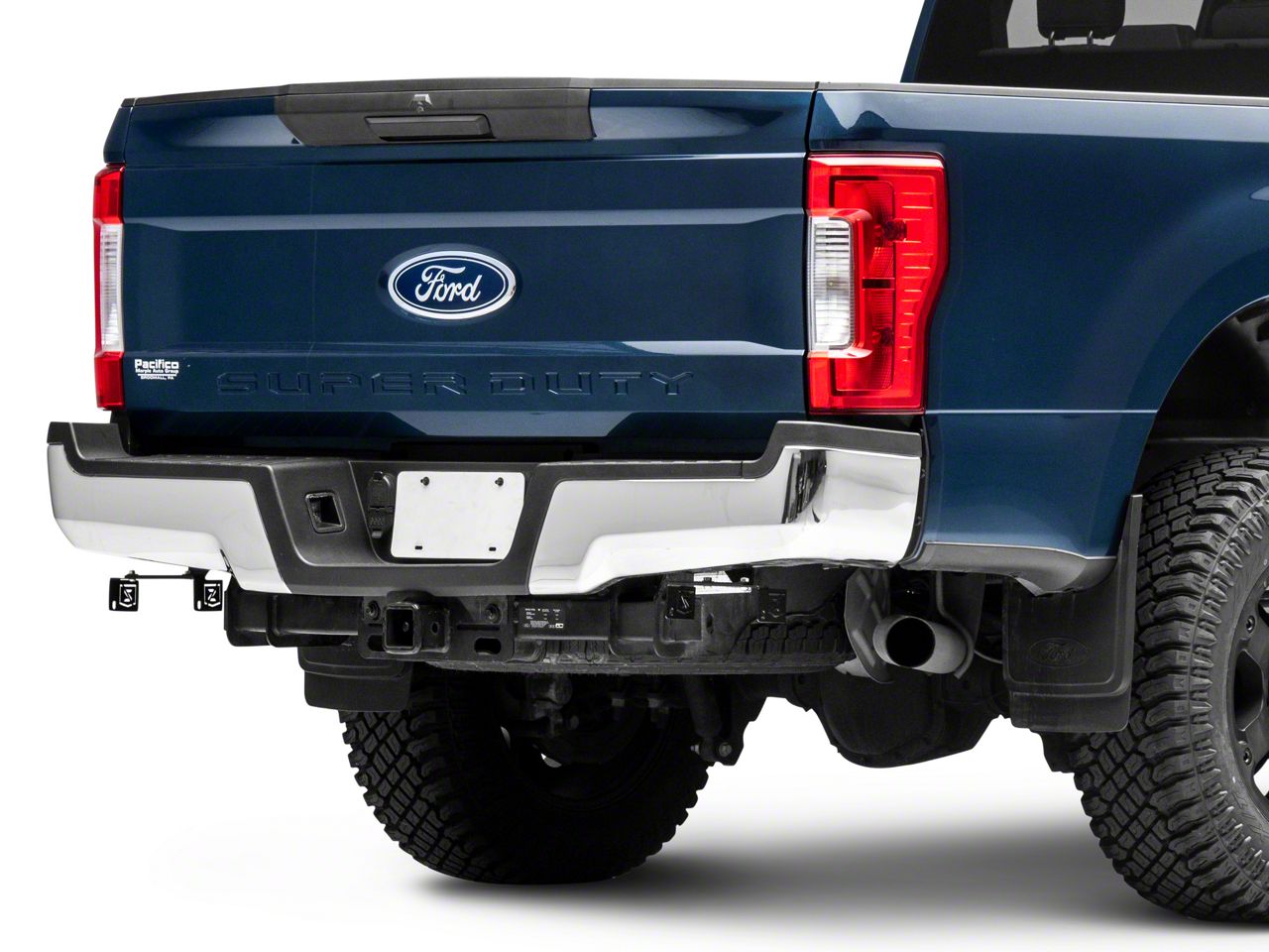 ZRoadz F-250 Super Duty 6-Inch LED Light Bar Rear Bumper Mounting ...