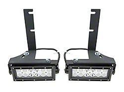 ZRoadz 6-Inch LED Light Bars with Rear Bumper Mounting Brackets (11-16 F-250 Super Duty)