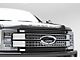 ZRoadz Two 10-Inch LED Light Bars with Behind Upper Grille Lower Mounting Brackets (17-19 F-250 Super Duty Platinum)