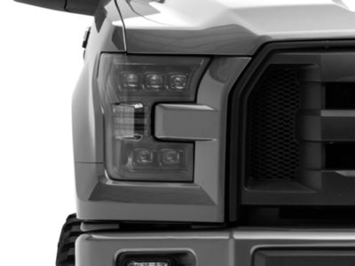 AlphaRex F-150 NOVA-Series LED Projector Headlights; Alpha Black ...