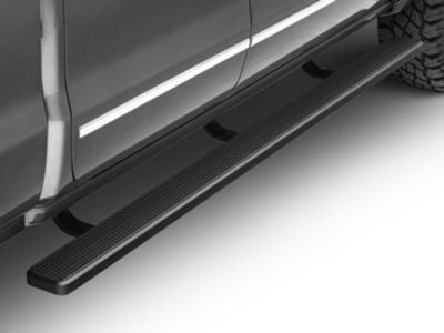 Silverado 1500 5-Inch iStep Running Boards; Black (07-18 Silverado 1500 ...