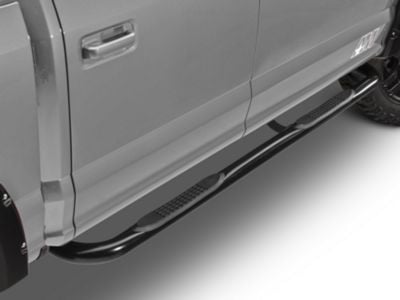 Barricade F-150 3-Inch 90 Degree Bent End Side Step Bars; Black T527536 ...