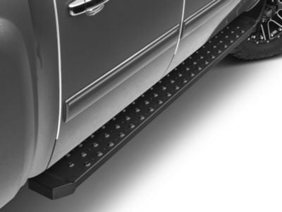 Barricade Silverado 1500 Rattler Running Boards; Textured Black S101483 ...