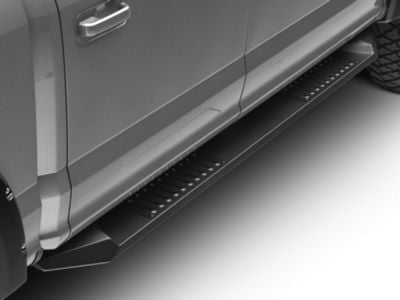 F-150 Armour Running Boards; Black (15-25 F-150 SuperCrew) - Free Shipping