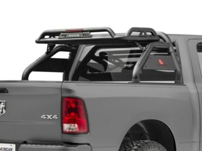 RAM 1500 Atlas Roll Bar; Black (09-18 RAM 1500 w/o Ram Box) - Free Shipping