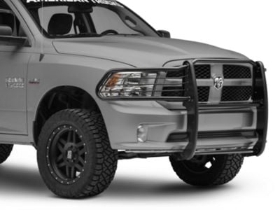 RAM 1500 Grille Guard; Black (09-18 RAM 1500, Excluding Rebel) - Free ...