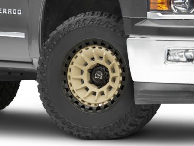 Black Rhino Silverado 1500 Barrage Desert Sand on Matte Black 6-Lug ...