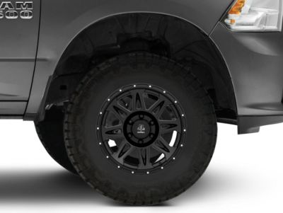 RAM 1500 17x9 Mammoth Split 8 & 33in NITTO All-Terrain Ridge Grappler A ...