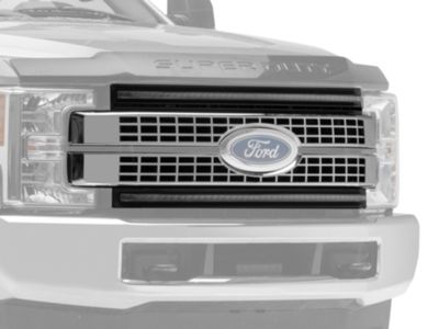 Morimoto F-250 Super Duty XBG LED Upper Replacement Grille with White ...