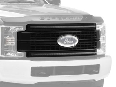 Morimoto F-250 Super Duty XBG LED Upper Replacement Grille with White ...