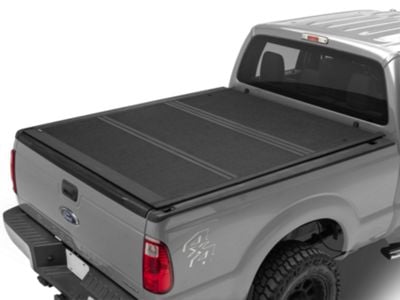 Proven Ground F-250 Super Duty Low Profile Hard Tri-Fold Tonneau Cover ...