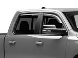 Putco Element Tinted Window Visors; Front and Rear (19-24 RAM 1500 Crew Cab)