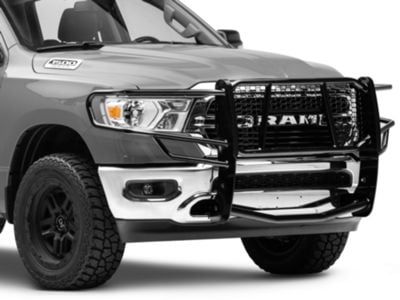 Ranch Hand RAM 1500 Legend Grille Guard; Black GGD19HBL1C (19-24 RAM ...