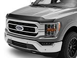 RedRock Hood Protector; Gloss Black (21-24 F-150, Excluding Raptor & Tremor)